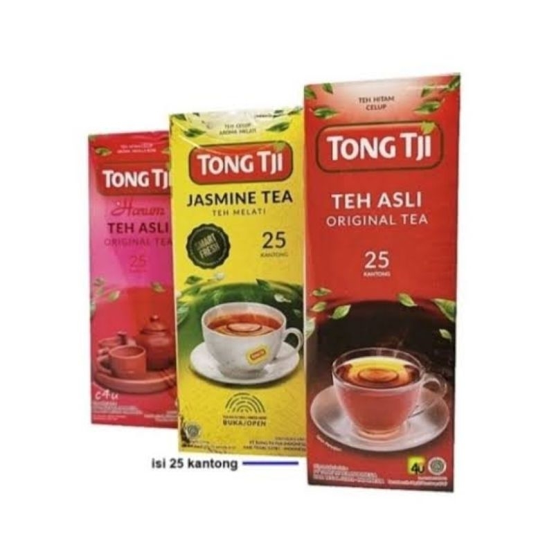 Jual TEH TONG TJI CELUP ISI 25'S KANTONG | Shopee Indonesia