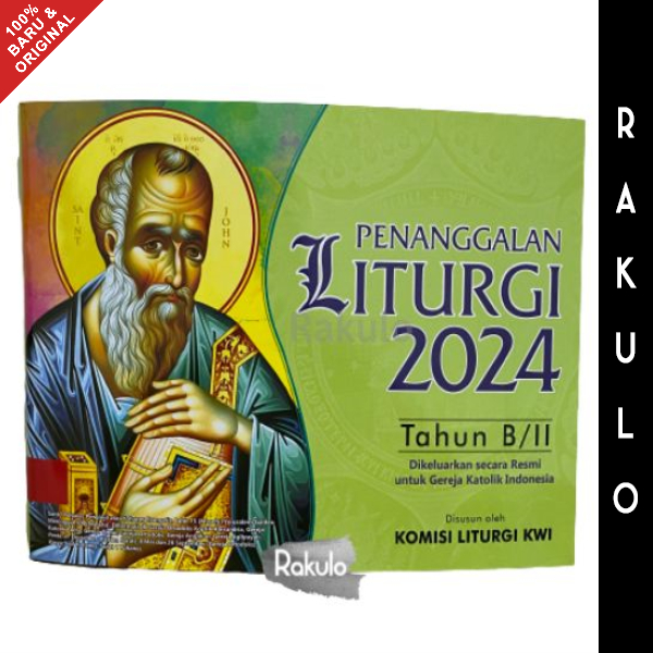 Jual Buku Penanggalan Liturgi 2024 - Komisi Liturgi KWI Kalender ...