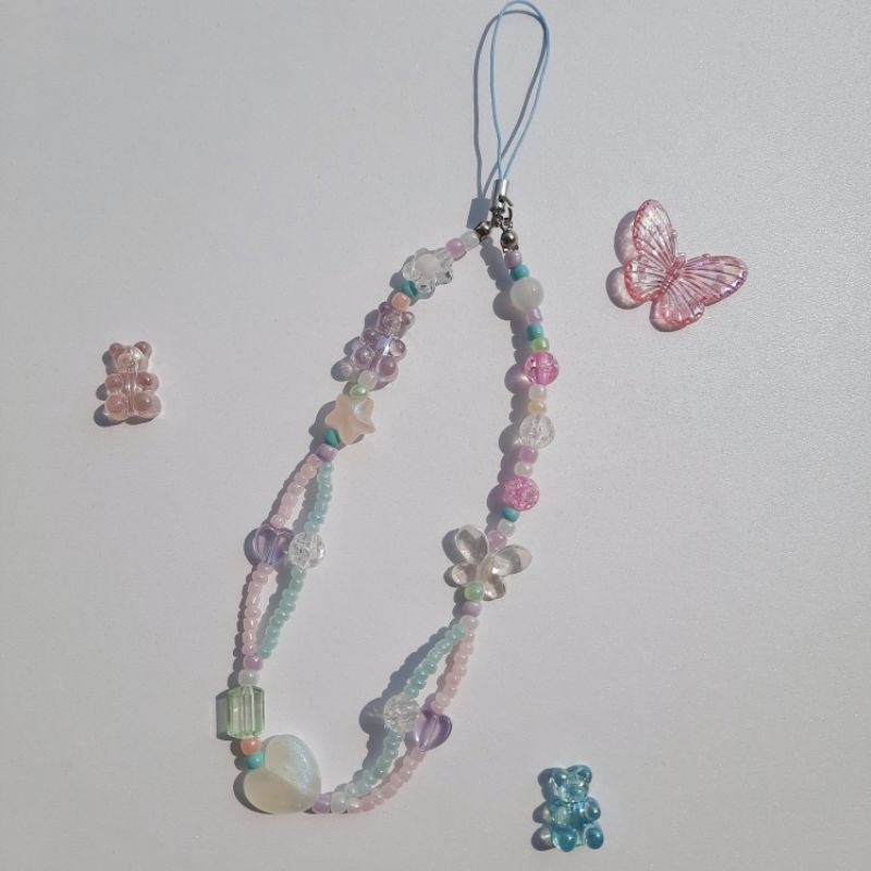 Jual phone strap korea Strap phone kpop gantungan hp estetik