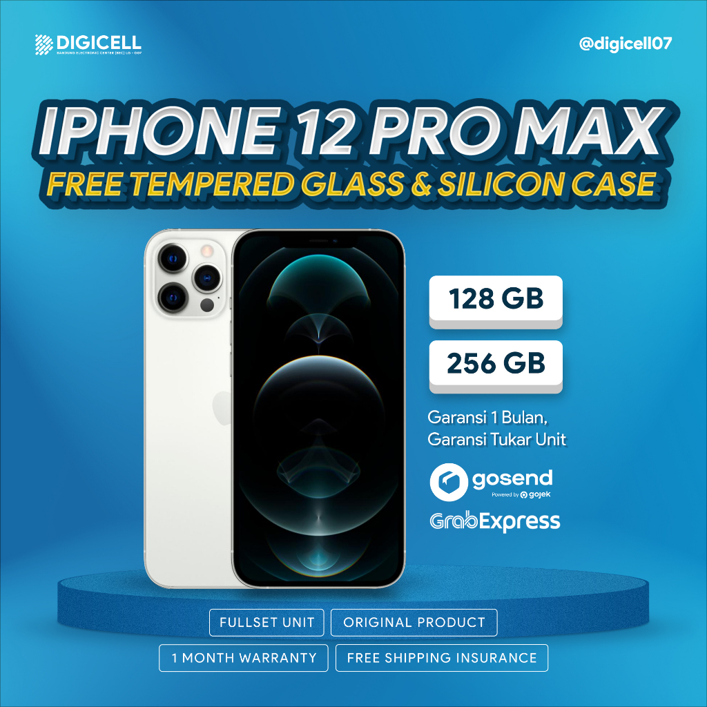 Jual IPHONE 12 PRO MAX 256 512 SECOND INTER IBOX MURAH | Shopee Indonesia