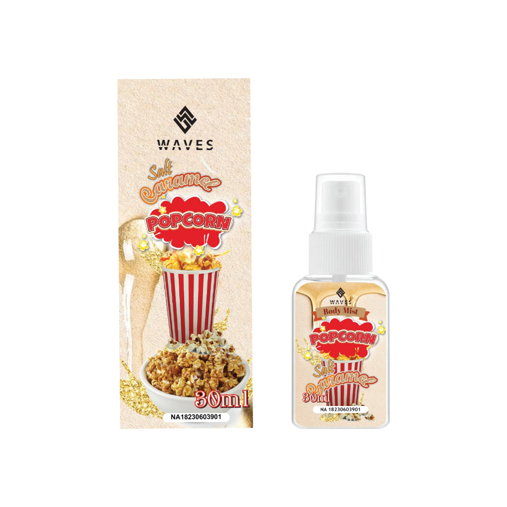 Jual GEN - [BPOM] Parfum Body Mist Popcorn 100ml / Body Mist Popcorn ...