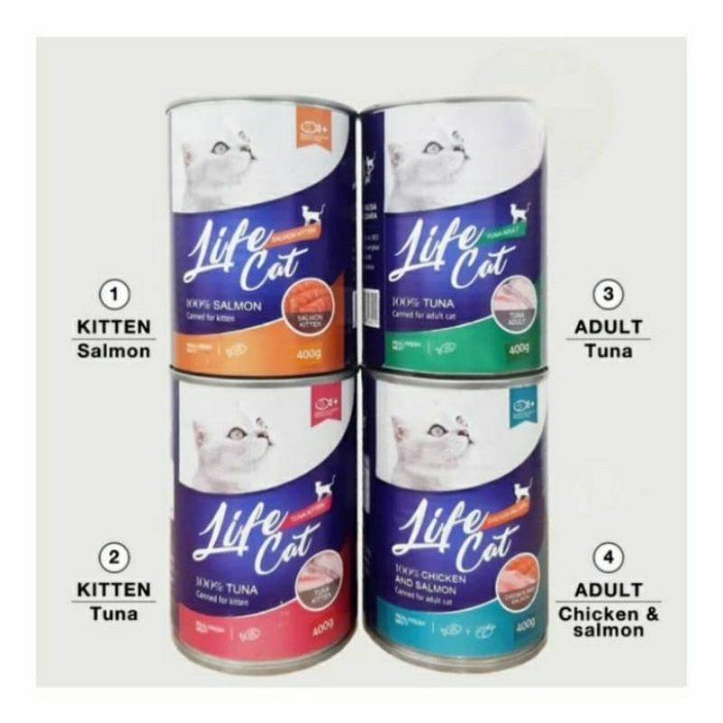 Jual Lifecat Kaleng All Variant Gr Makanan Basah Kucing G