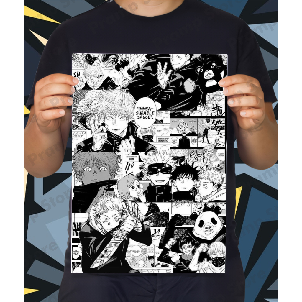 Jual POSTER A3 BIG SIZE/ ANIME /JUJUTSU KAISEN TERKECE COCOK UNTUK