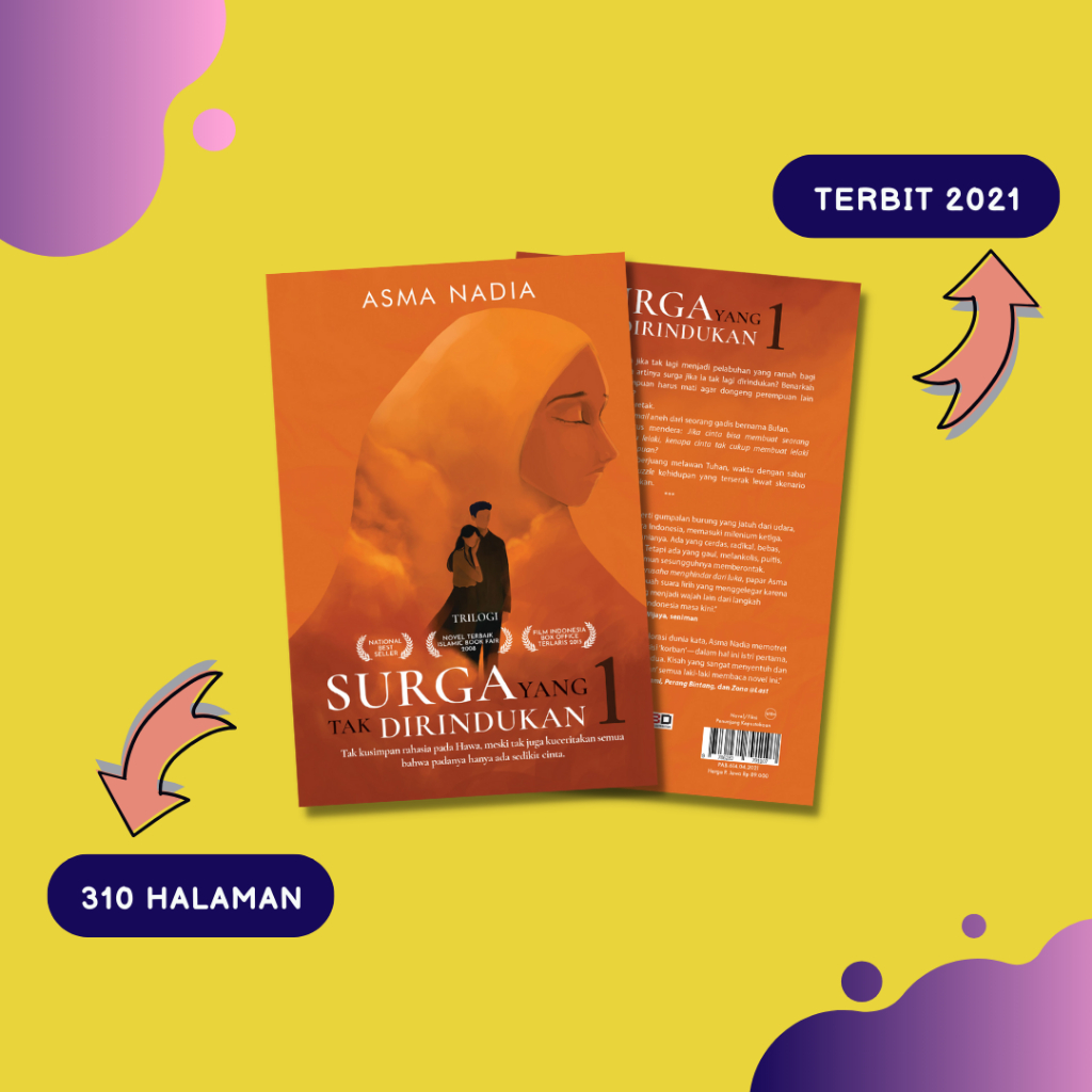 Jual Buku Surga Yang Tak Dirindukan 1 Asma Nadia Shopee Indonesia 6830