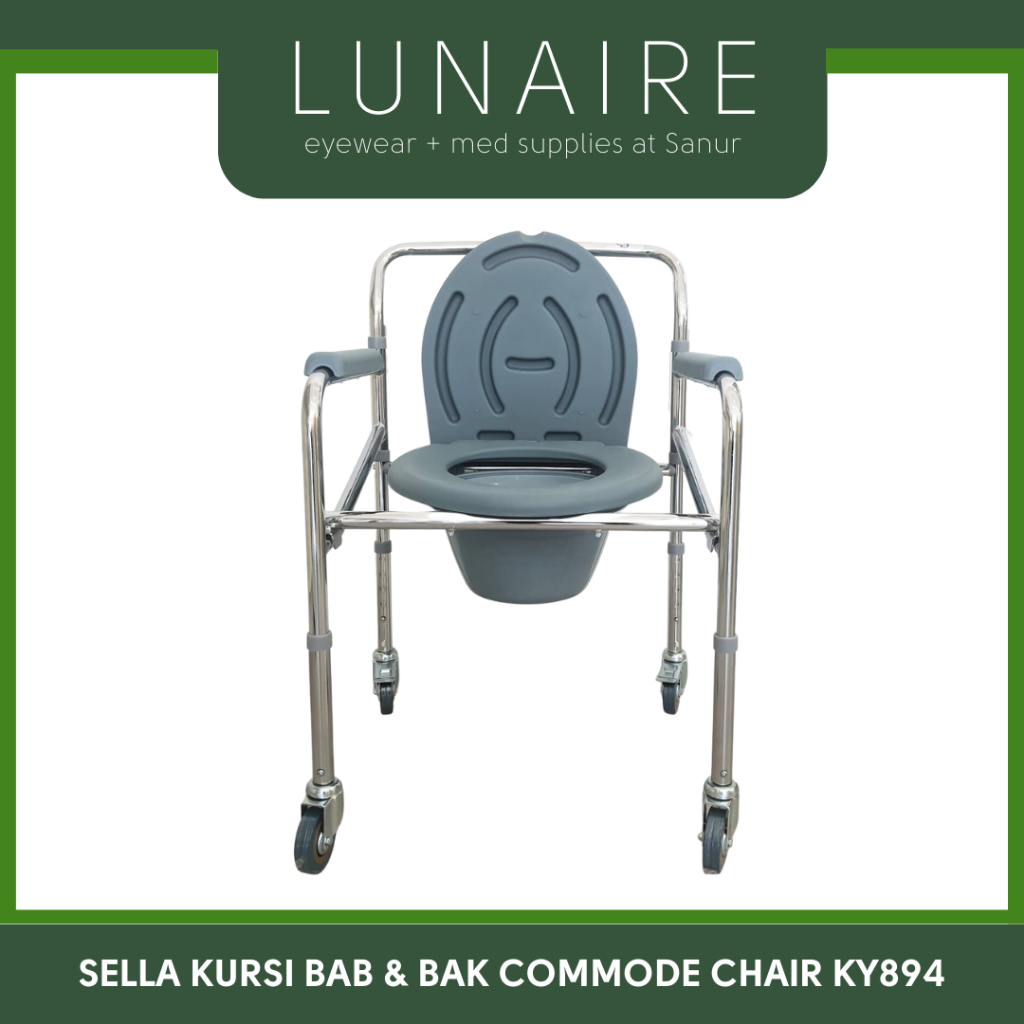 Jual Commode Chair Sella Ky Kursi Bab Bak Dengan Roda Shopee Indonesia