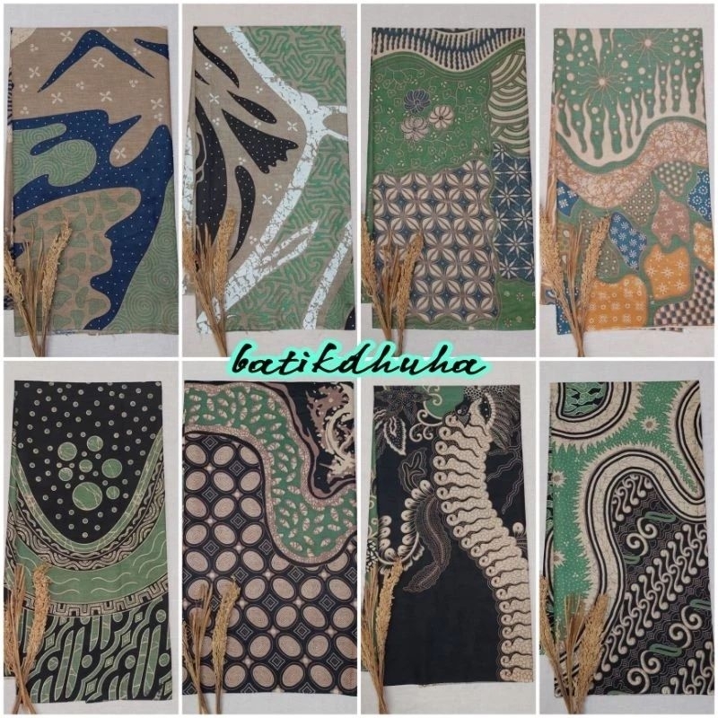 Jual KAIN BATIK SERAGAM WARNA HIJAU SAGE | Shopee Indonesia