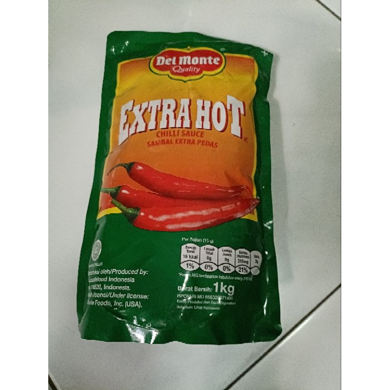 Jual Sambal 1kg Delmonte Saus Sambal Delmonte 1kg Saus Sambal 1kg