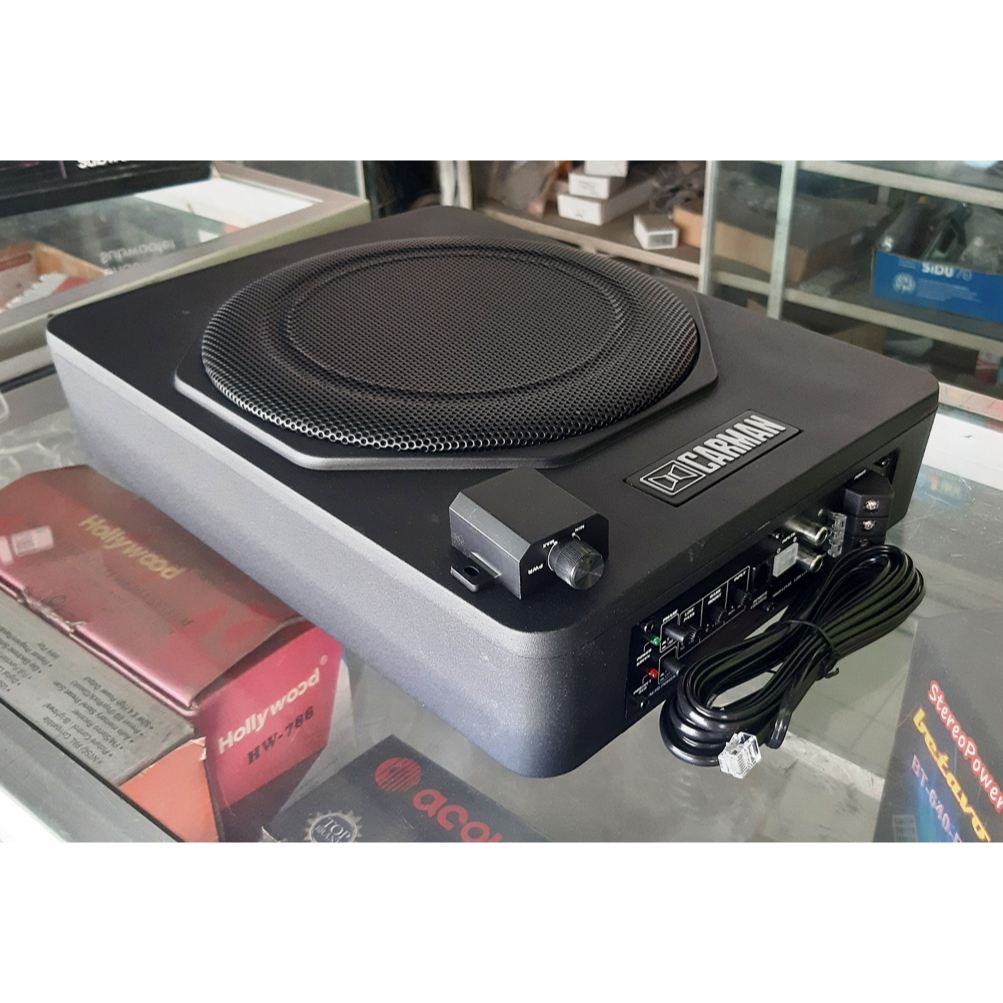 Jual Subwoofer Kolong Jok Mobil Inch Carman W Suara Bass