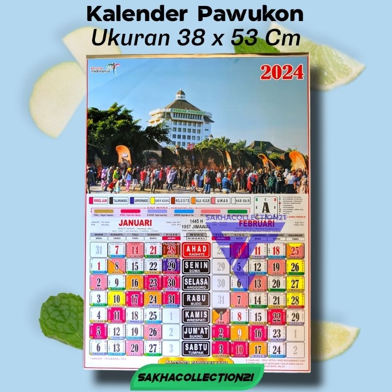 Jual Kalender Jawa Lengkap Kejawen Murah Kerja Kantor Polos Shopee Indonesia