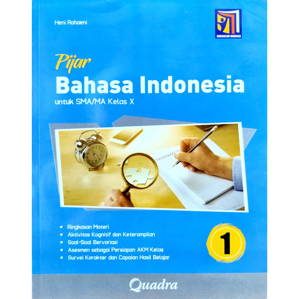 Jual Buku Pijar Bahasa Indonesia Untuk Kelas 10 Sma Ma Smk Kurikulum