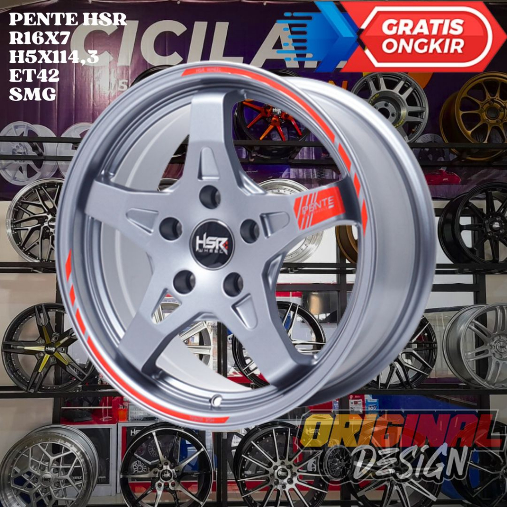 Jual Velg Mobil Ring Hsr Pente R Untuk Cortez Rush Terios Innova Shopee Indonesia