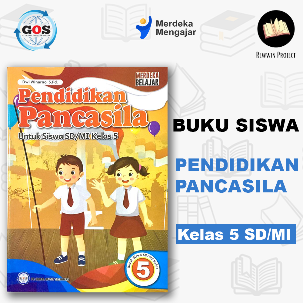 Jual Buku Siswa Pendidikan Pancasila PPKN Kelas 5 SD/MI Kurikulum ...