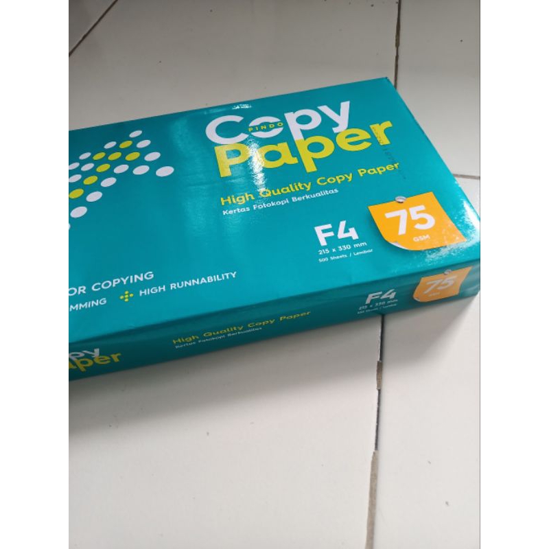 Jual Kertas Hvs F4 75 Gram 1 Rim Shopee Indonesia