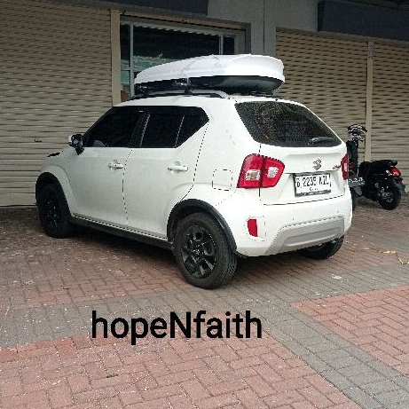 Jual roofbox suzuki ignis roofbox plastik ABS import suzuki ignis