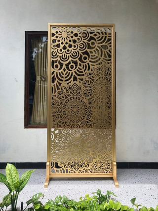 Jual Sekat Pembatas Ruangan Pattern Islamic Arabic CNC Sketsel Dekorasi ...