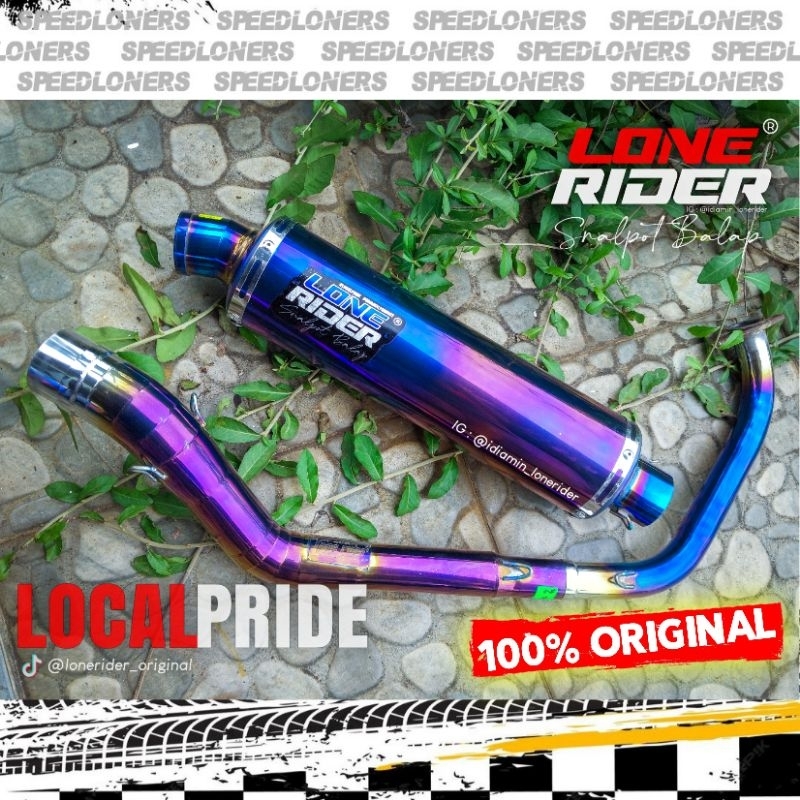 Jual Knalpot LR Lone Rider Original - RR Big Volume Bluemoon - R15 V3 ...