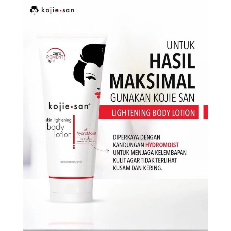 Jual KOJIE SAN Skin Lightening Body Lotion 100g Shopee Indonesia