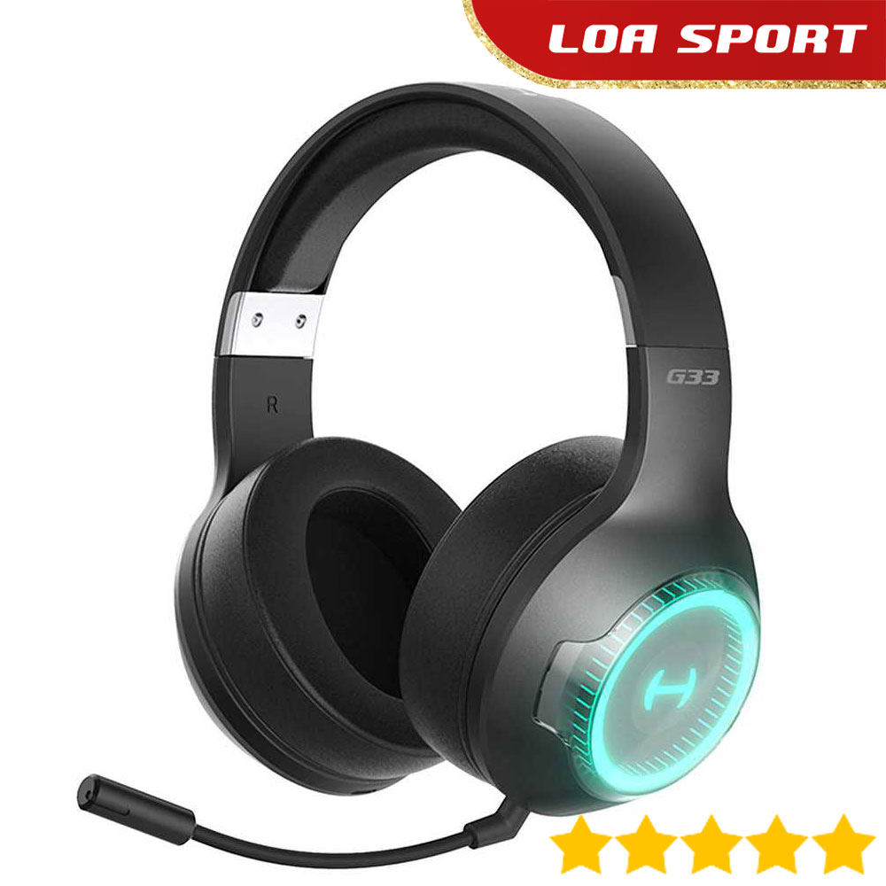 Jual Headphone Gaming Bluetooth Headset Microphone Multifungsi RGB LED