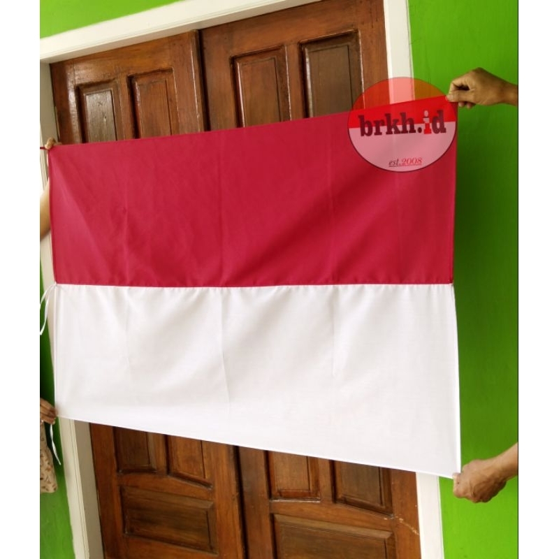 Jual Bendera Merah Putih Katun 135 X 90 Cm Bendera Indonesia Katun Shopee Indonesia