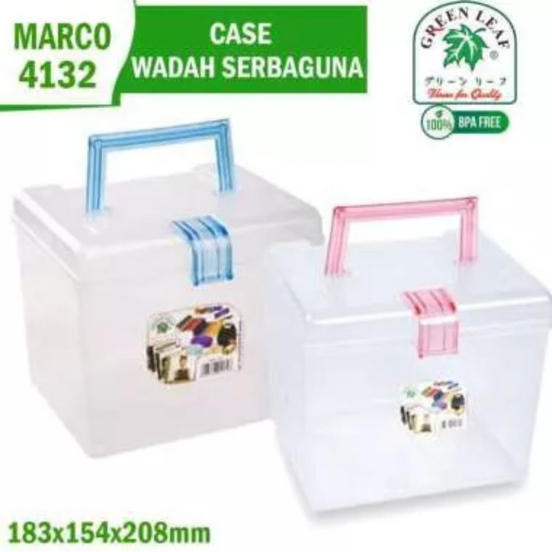 Jual Green Leaf Kotak Box Marco 4130 And 4132 Kotak Perkakas Kotak Obat Container Box Marco 3906