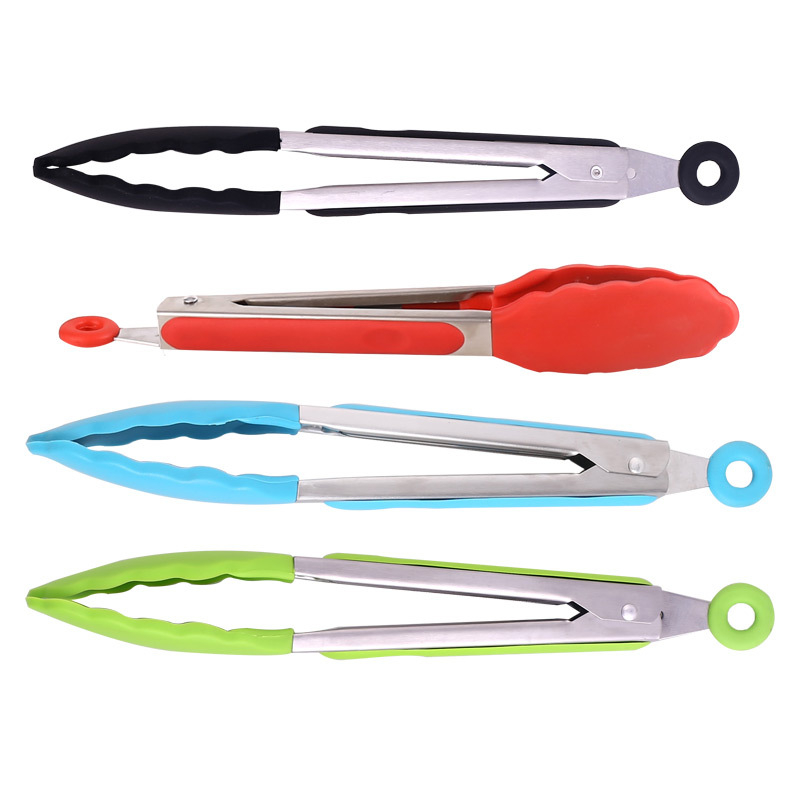 Jual DHW SUBRON Capitan Penjepit Kitchen Tongs Jepitan PLASTIC HITAM ...