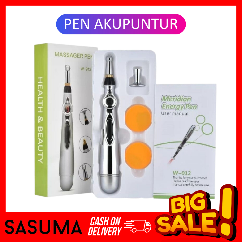 Jual Sasuma Pen Akupuntur Alat Pijat Electric Terapi Refleksi Elektrik