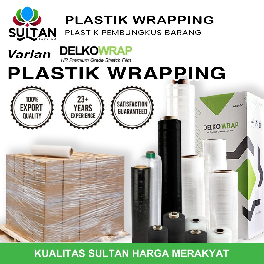 Jual Plastik Wrapping Wrap / Stretch Film Bolt Pembungkus Barang ...