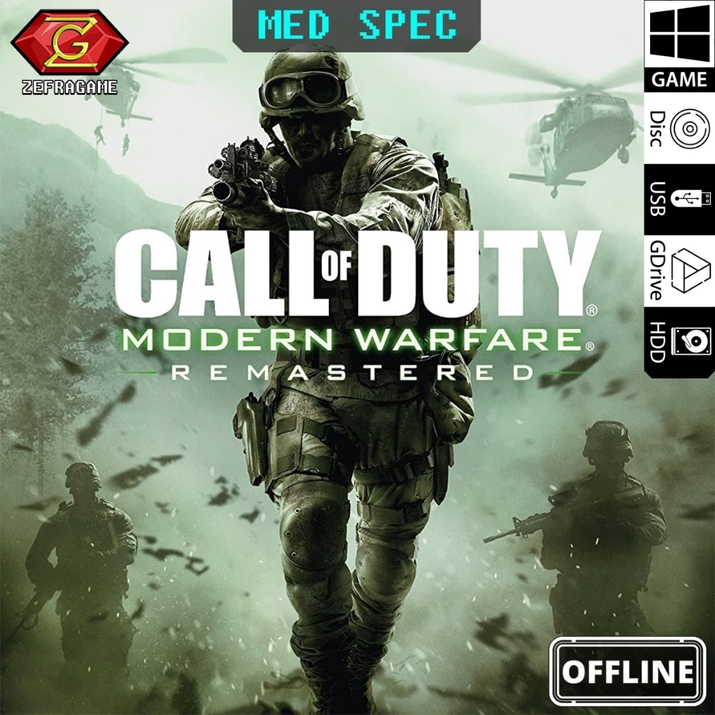 Jual CALL OF DUTY MODERN WARFARE 1 Remastered PC Full Version | Shopee ...