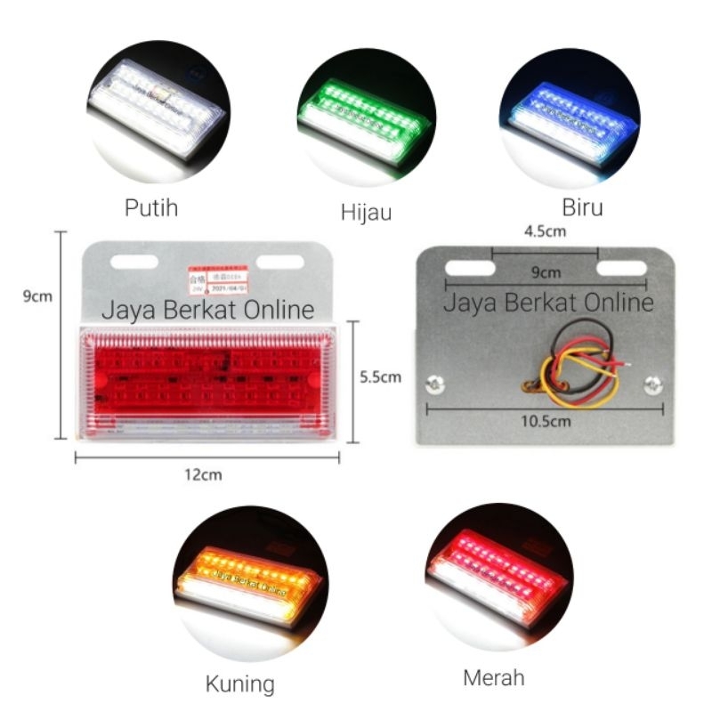 Jual Eceran lampu Led Truk / Lampu Bak Truk, Tronton, Box, Hino 24v