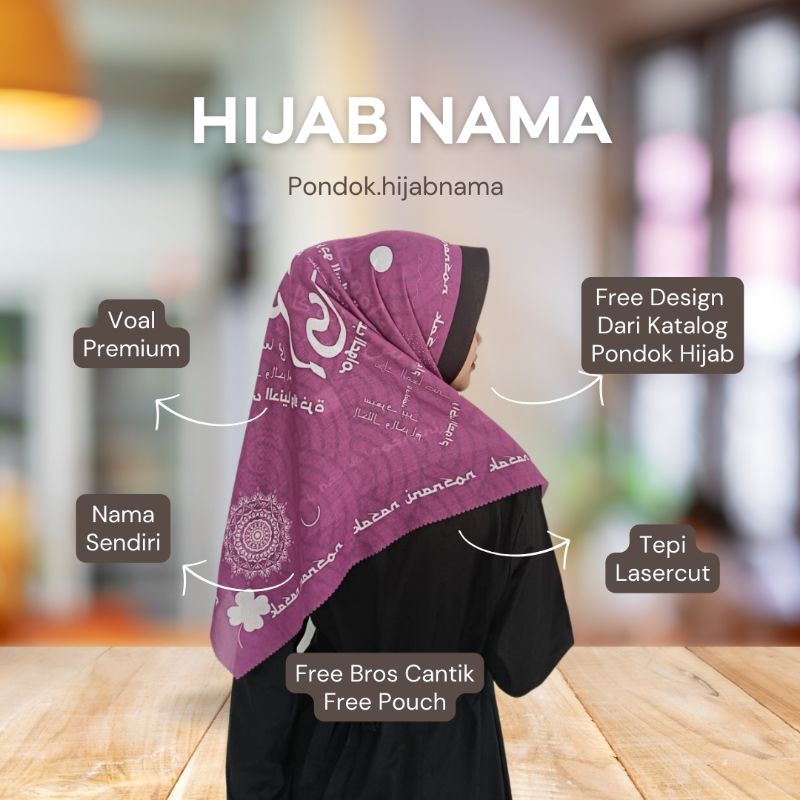 nama online shop hijab