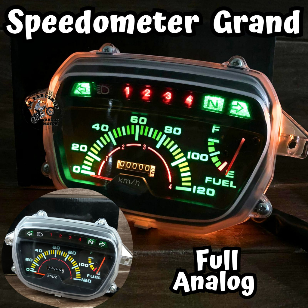 Jual SPEEDOMETER GRAND SPEEDO SPIDO GRAND DIGITAL ANALOG honda astrea grand legenda impresa