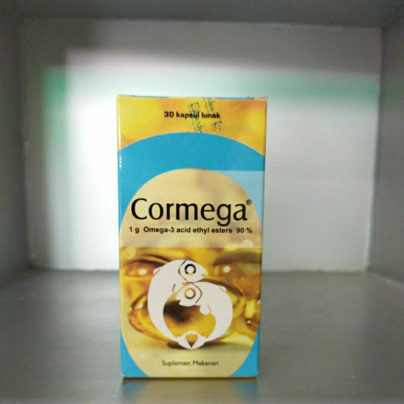 Jual cormega 1 g omega 3 acid ethyl esters 90 Shopee Indonesia