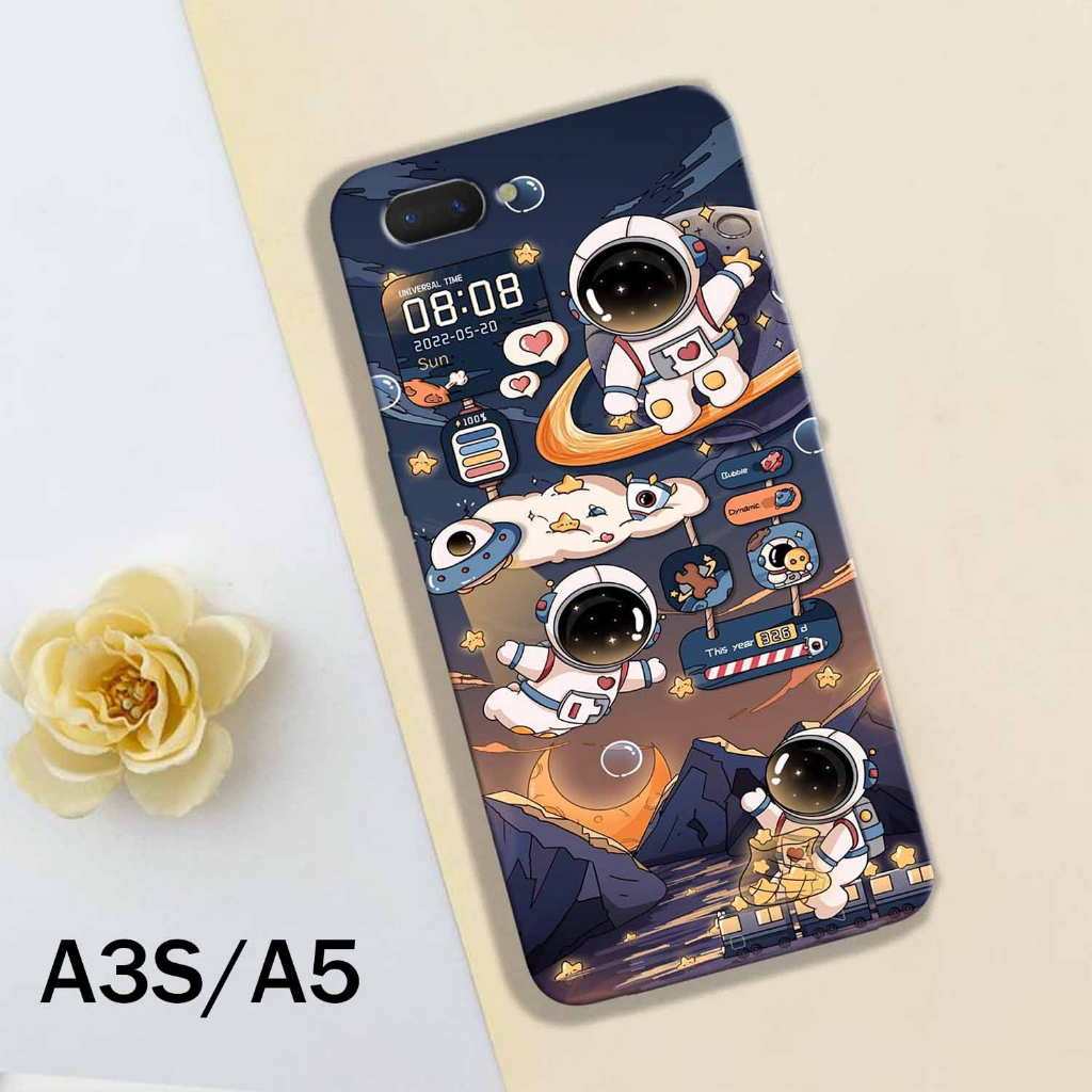 Jual Case Hp Oppo A3s A5 Casing Hp Oppo A3s A5 Elzoraid Case Motif Astronot Fashion