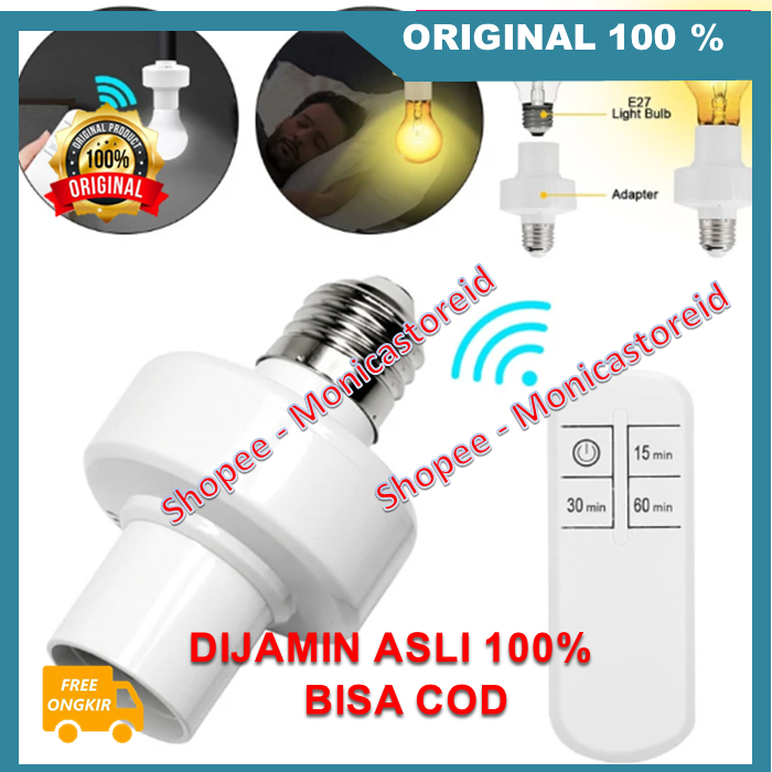 Jual Fitting Remote Otomatis Fitting Lampu Remote Control Solusi Hemat ...