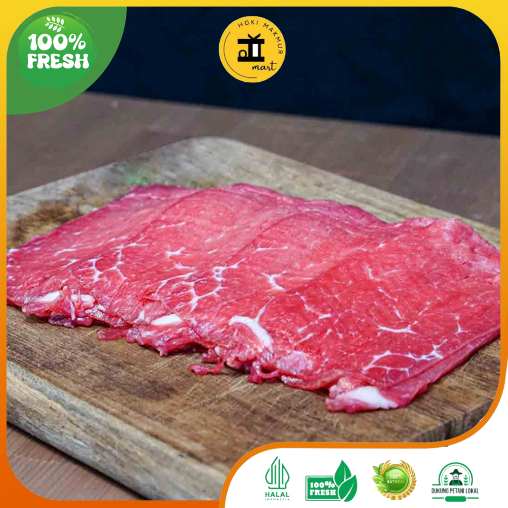 Jual Beef Sukiyaki Less Fat Gr Shabu Beef Gram Daging