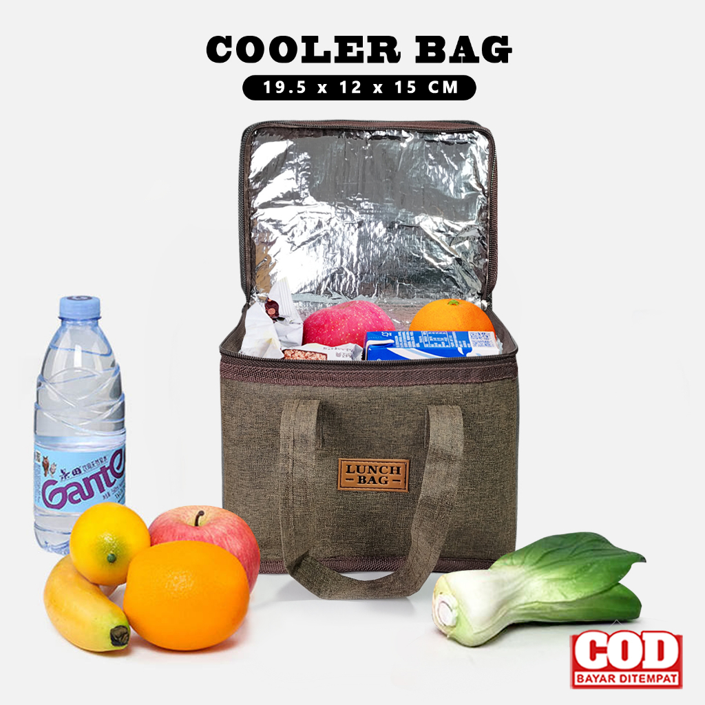 Jual Cooler Bag Tas Pendingin Botol Susu Bayi Tas Travelling Tahan Panas Dan Dingin Coolerbag