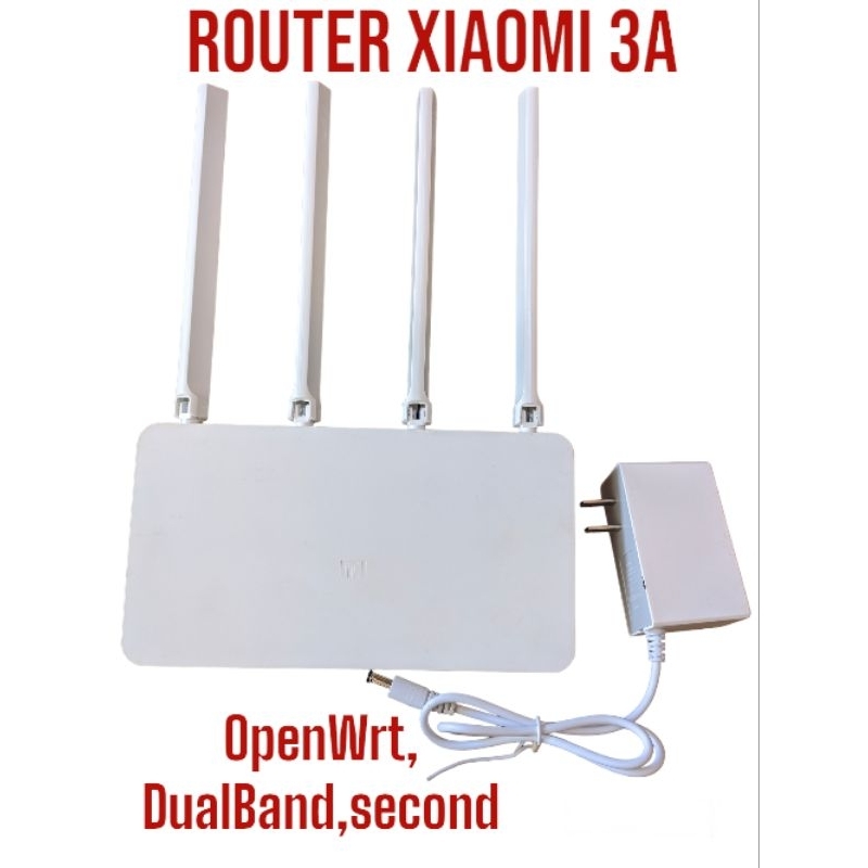 Jual XIAOMI MI ROUTER 3A OPENWRT SMART WIFI MINIFI BAND ACCESS POINT ...