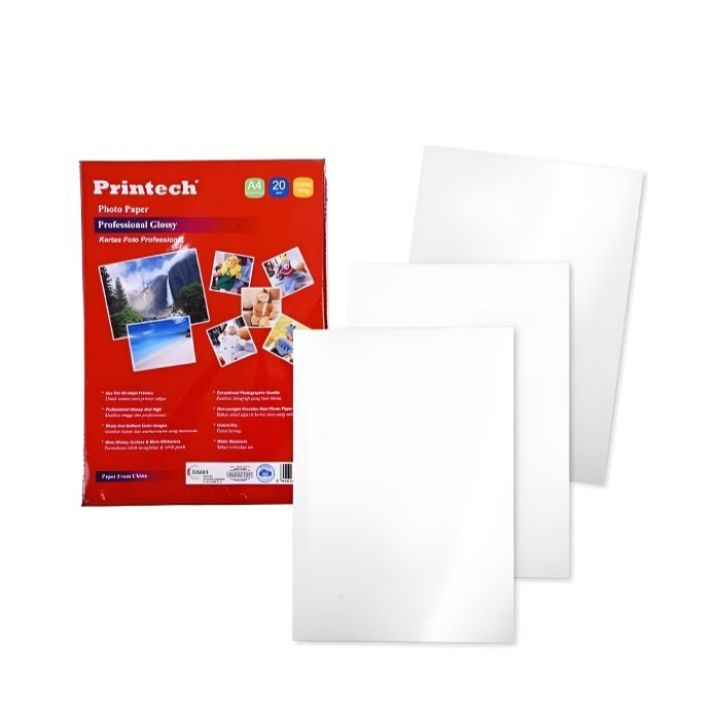 Jual Photo Paper Printech Glossy A4 Kertas Foto Shopee Indonesia