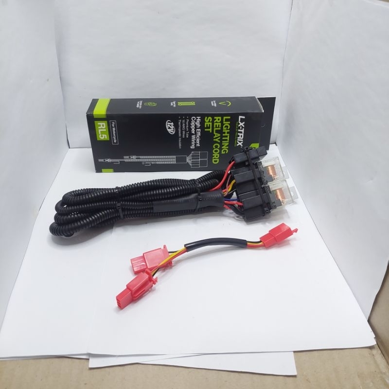 Jual NINE LX TRIX KABEL RELAY SET PNP LAMPU LED SOROT LED TEMBAK NINE ...
