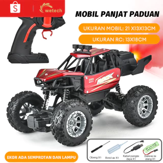 WETECH Mobil Remote Control Spray Mobil Mobilan Offroad Alloy Climbing Car RC Rock Crawler Mobil Remote