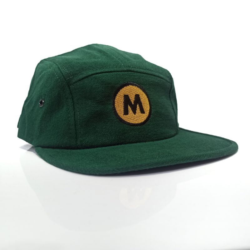 Jual Topi Inisial Initial Huruf Nama M Polo Bordir Baseball Cap ...
