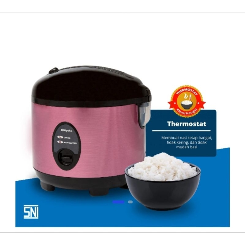 Jual Miyako Rice Cooker/ Magic Comb 1,8Liter 395Watt MCM508SBC Series