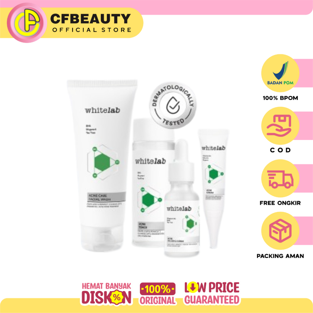 Jual WHITELAB ACNE TREATMENT, Acne Cream Whitelab, Whitelab Acne ...