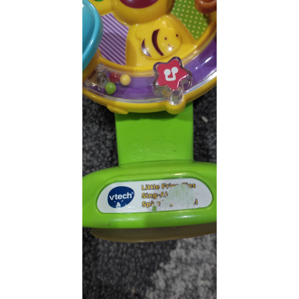Jual Mainan Edukasi Anak Vtech Little Friendlies Sing Along Spinning ...