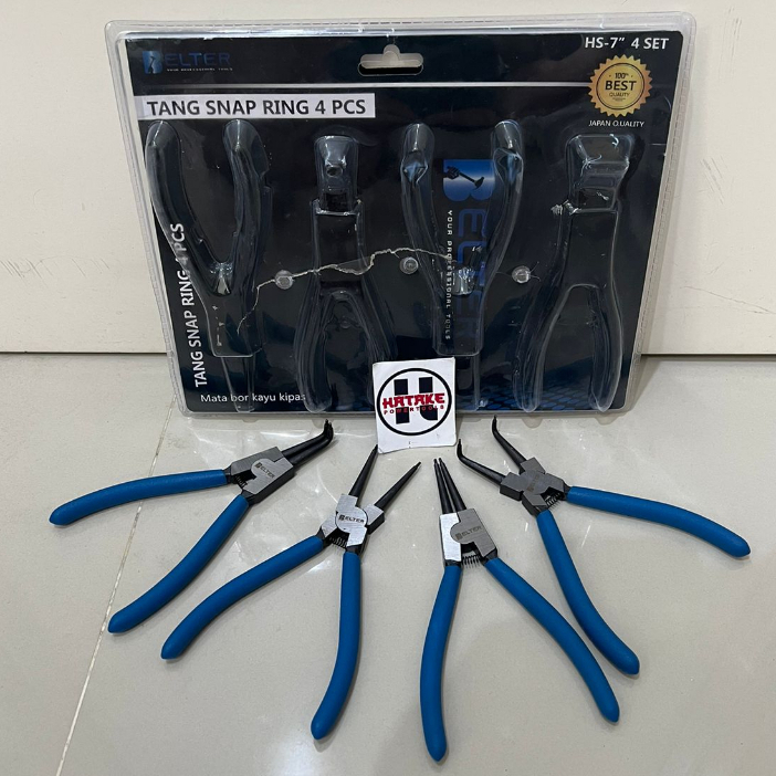 Jual Tang Ring Snap Inch Tang Circlip Tang Penjepit Bengkok Tang Circlip Pliers Set Belter