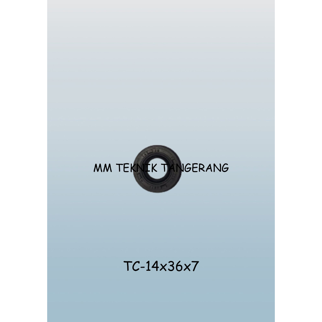 Jual Oil seal TC 14x36x7 14 x 36 x 7 karet oli sil shock breaker 14 36 ...