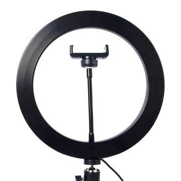 Lampu Lightning Ring Light LED 120 LED 10 Holder Tripod Video Call Selfie Pencahayaan Mini