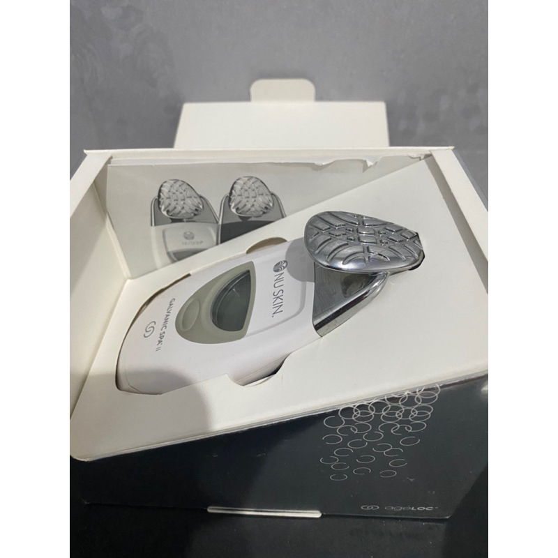 Appareil Galvanique Spa Age LOC De Nuskin - Occasion Avec 4 Têtes + Produit Entamé