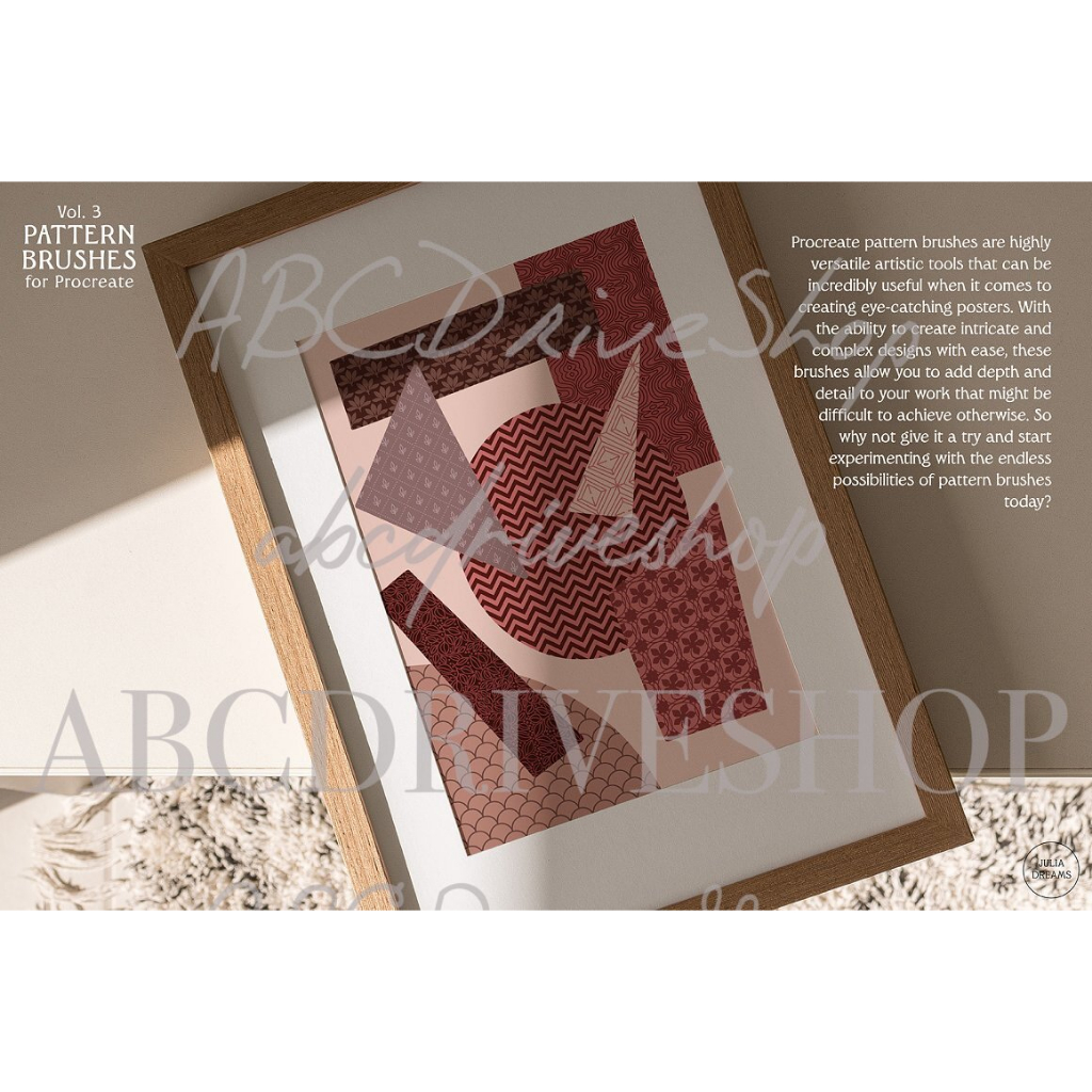 Jual Procreate Brush - Pattern Brushes Vol 3 | Shopee Indonesia