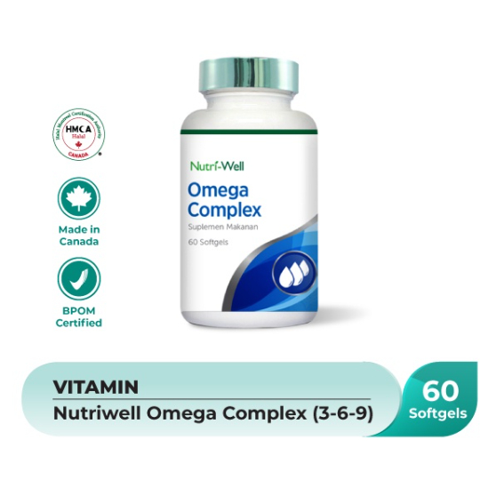 Jual Nutriwell Omega Complex (60 Softgel) | Shopee Indonesia